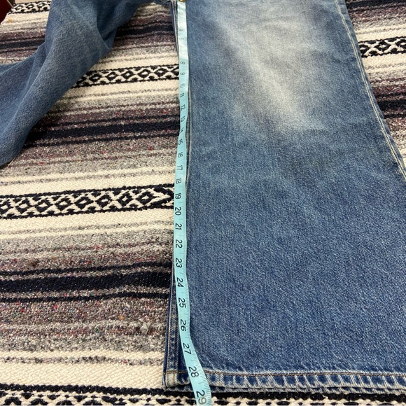 NWOT Sample Good American Good Ease Quartz Blue Wide Leg High Rise Jeans 4/27 - Picture 7 of 13
